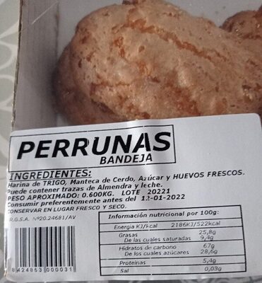 Perrunas bandeja 