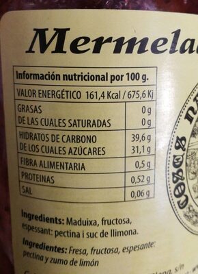 Mermelada De Fresa