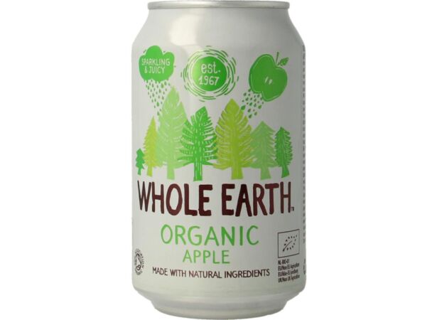 REFRESCO DE MANZANA BIO 330 ml -19,95Whole Earth