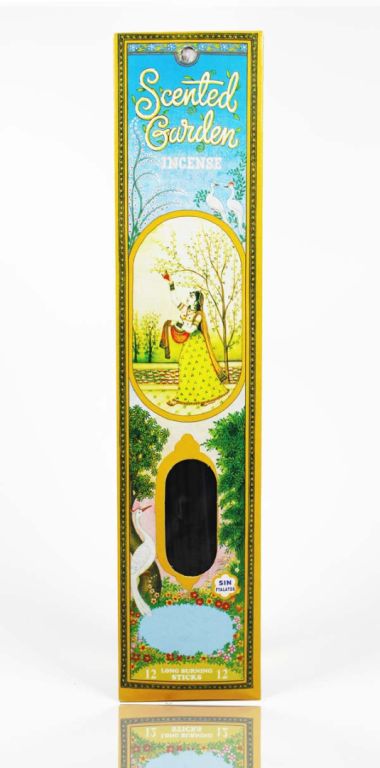 STICK INCIENSO SANDALO 12 UD SCENTED GARDEN