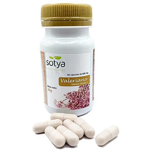 VALERIANA 600MG CAPS.VEG. 60U