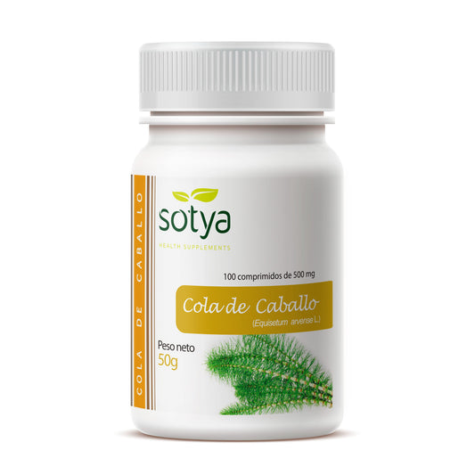 COLA DE CABALLO 500MG COMP. 100U