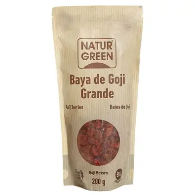 NaturGreen Bayas de Goji Grandes 200 gr
