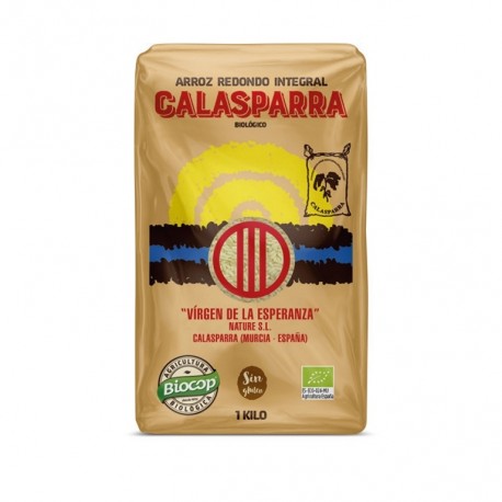 Arroz Calasparra redondo integral