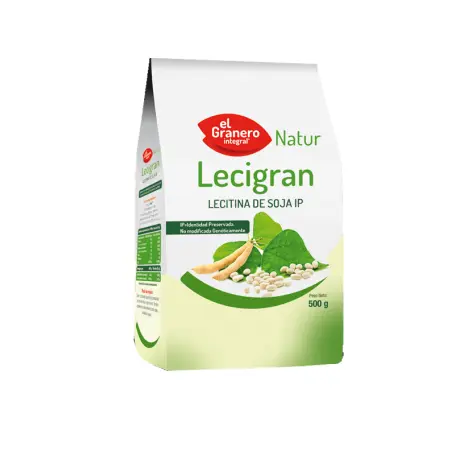 LECIGRAN LECITINA DE SOJA IP NO GMO 500g