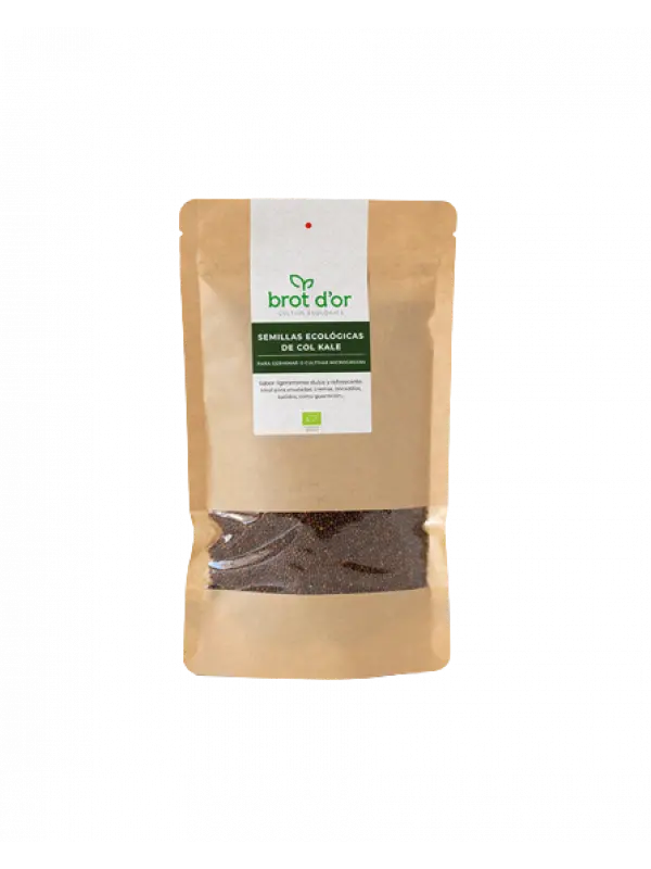 Semillas de Col Kale Para Germinar 200gr Bio - Brot d or