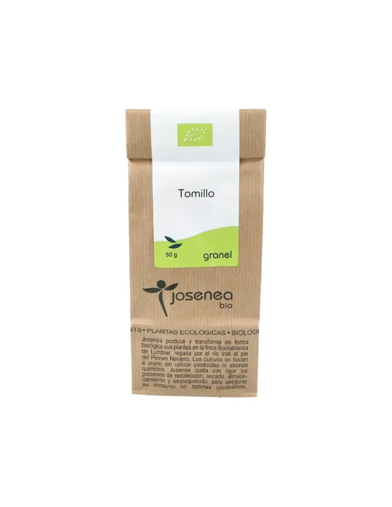 Tomillo bio kraft granel 50 gr Josenea