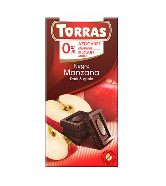 Cholate Negro Con Manzana 0%