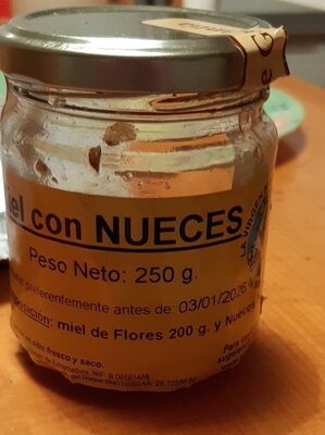 Miel Con Nueces 250 gr