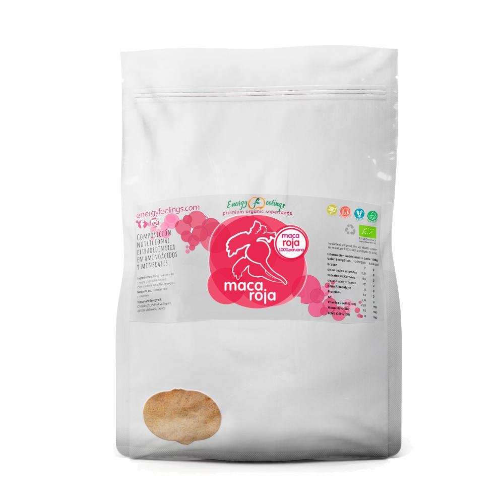Maca Roja Eco En Polvo Energy Feelings 200 G
