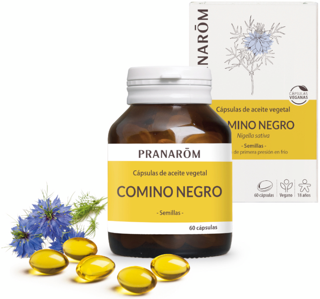 Pranarom Comino Negro 60 Cápsulas