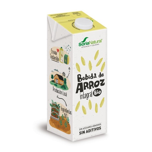 [8422947900113] BEBIDA DE ARROZ INTEGRAL BIO 1 L