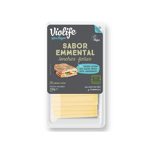[5202390024214] Queso lonchas emmental violife