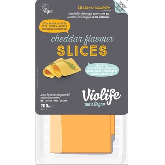 [5202390015885] Refrig queso violife lonchas cheddar 200 gr.