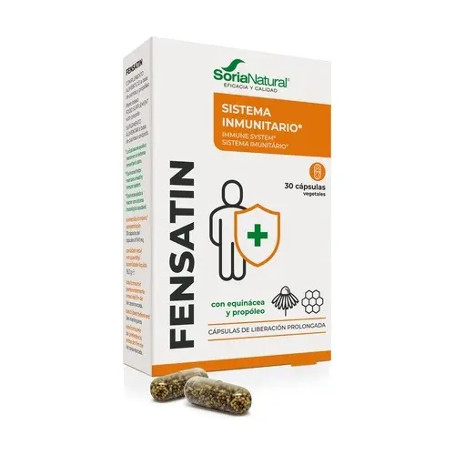 [8422947100537] Fensatin (Equinácea + Propóleo) - Liberación Prolongada - 30 Caps. x 640 mg