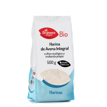 [44586] HARINA DE AVENA INTEGRAL BIO 500g 20%gratis