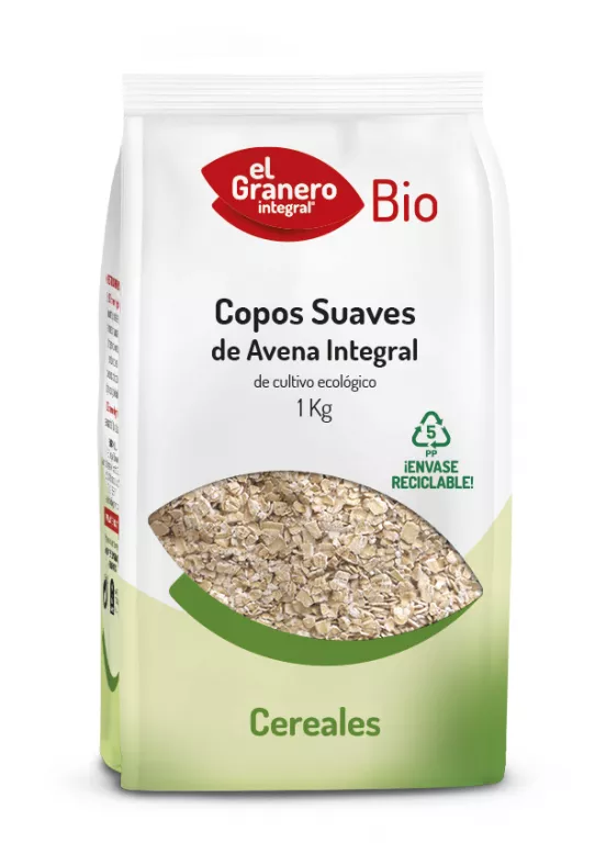 [43557] COPOS finos DE AVENA INTEGRAL BIO 1Kg