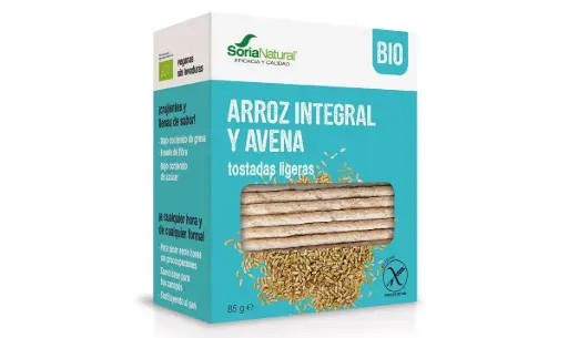 [8422947805524] TOSTADAS LIGERAS DE ARROZ INTEGRAL Y AVENA