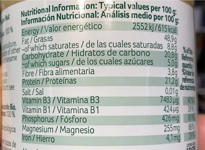 [8423266012051] CREMA DE ANACARDO BIO 350GR