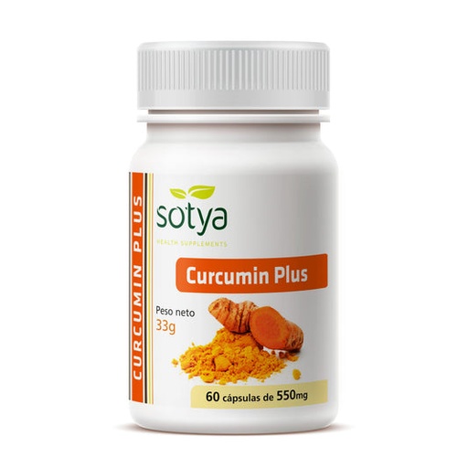[8427483000075] CURCUMIN PLUS 550MG CAPS. 60U orig