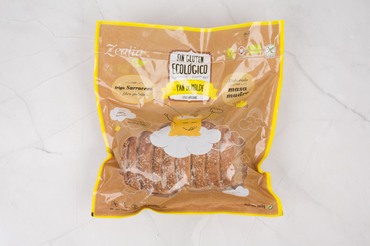[8437011986207] Pan de Molde Rebanadas SinGluten Bio Vegan 360g Zealia