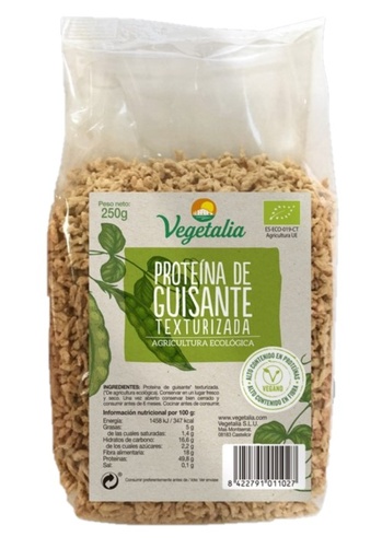 [43693] PROTEINA DE GUISANTE TEXTURIZADA BIO 250 GR