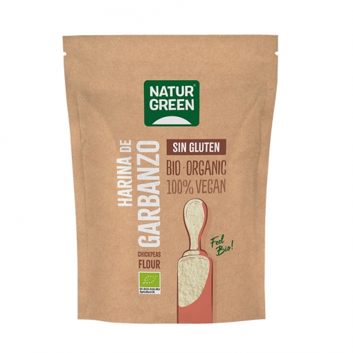 [42945] HARINA DE GARBANZOS BIO 500g + 20% gratis
