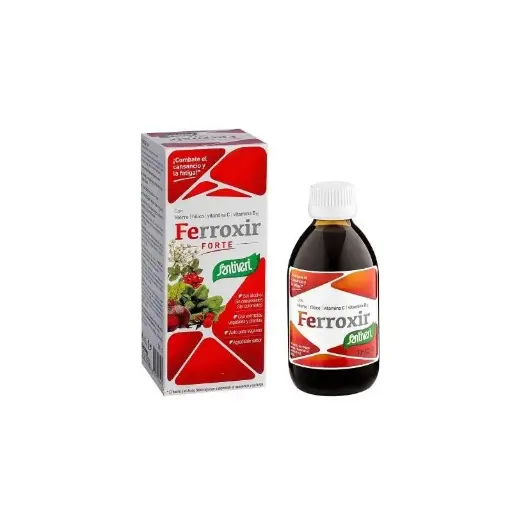 [8412170035294] Jarabe Ferroxir - Hierro, Ácido Fólico, Vitamina C y B12 - 240 mL