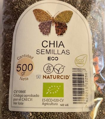 [8429215122567] SEMILLAS DE CHIA 400GR