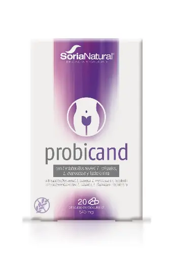 [8422947200114] Probicand (Inulina, Probióticos y Lactoferrina) - Soria Natural - 20 Caps. x 545mg