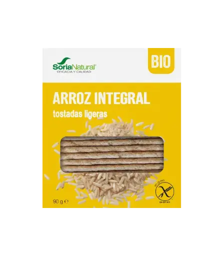 [8422947805012] TOSTADAS LIGERAS DE ARROZ INTEGRAL BIO 25 UDS