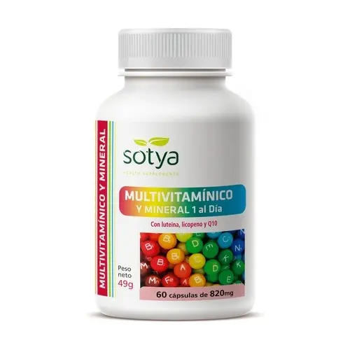 [8427483010296] Multivitamínico y Multimineral con Luteína, Licopeno y Q10 - 60 Caps. x 820 mg