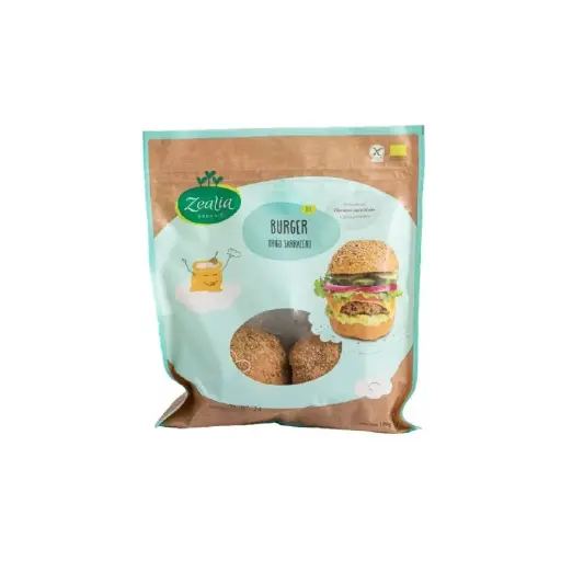 [52619] Pan de Hamburguesa SinGluten Eco Vegan 180g Zealia