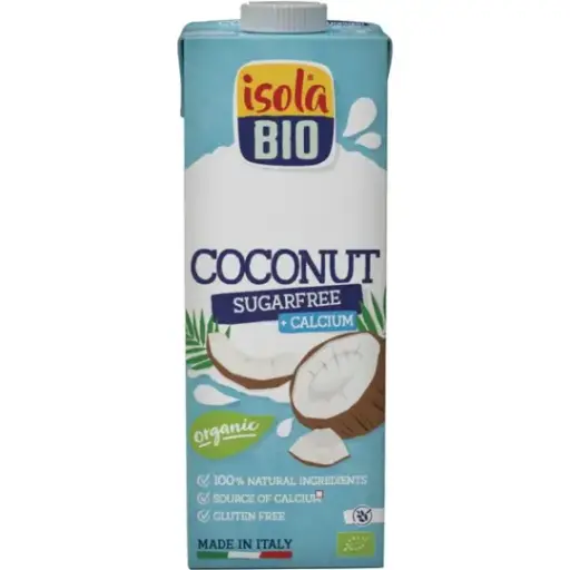 [51608] BEBIDA DE COCO SIN AZUCAR BIO, 1 L