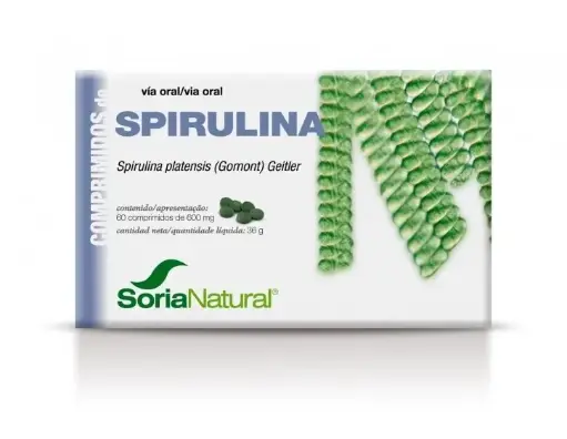 [8422947094188] Spirulina - 60 Comps. x 600 mg