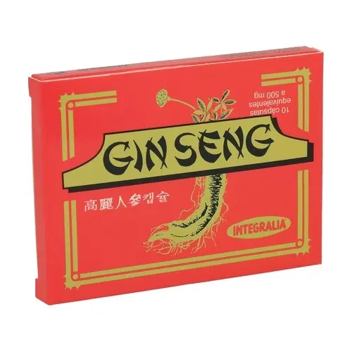[8436000540031] Ginseng Coreano - Integralia - 10 Caps. x 500mg