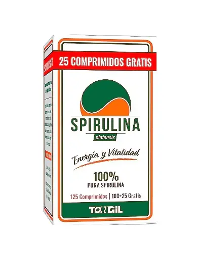 [8436005301194] Spirulina - Tongil - 125 Comps. x 400 mg