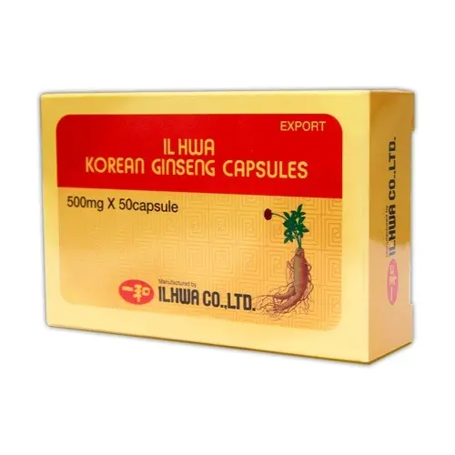 [8801223207519] Ginseng Coreano - Il Hwa - 50 Caps. x 500 mg