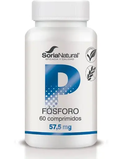 [8422947110574] Fósforo - Soria Natural - 60 Comps. x 57,5 mg