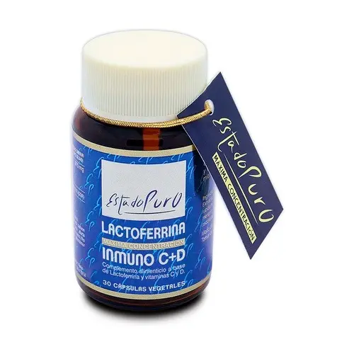 [8436005300487] Lactoferrina Inmuno C+D - Estado Puro - 30 Caps. x 521 mg