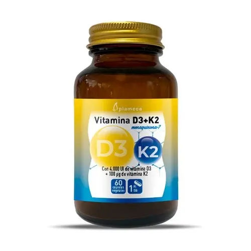 [8435100845886] Vitamina D3+K2 - 60 Caps. - 4000 UI D3 + 100 μg