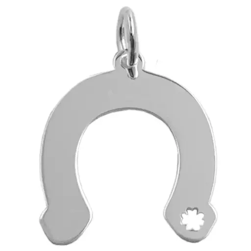 [1000948] colgante de plata coleccion italiana herradura