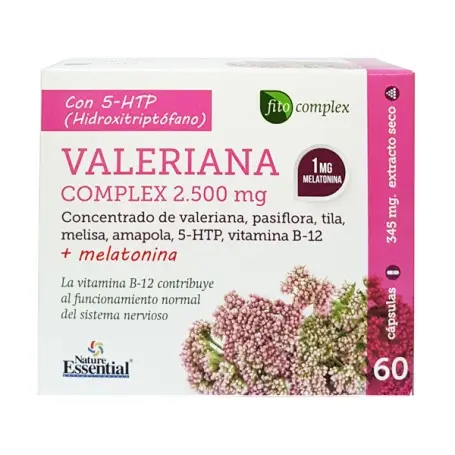 [8435041324419] Raíz de Valeriana Complex 2740 mg - 60 Caps.