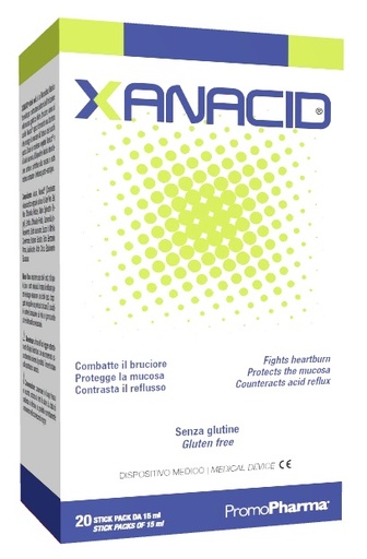 [8056697812077] Xanacid acidez y reflujo 20stick Pack