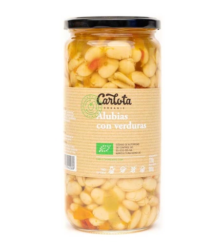 [8437015940069] Alubias Con Verduras Carlota 