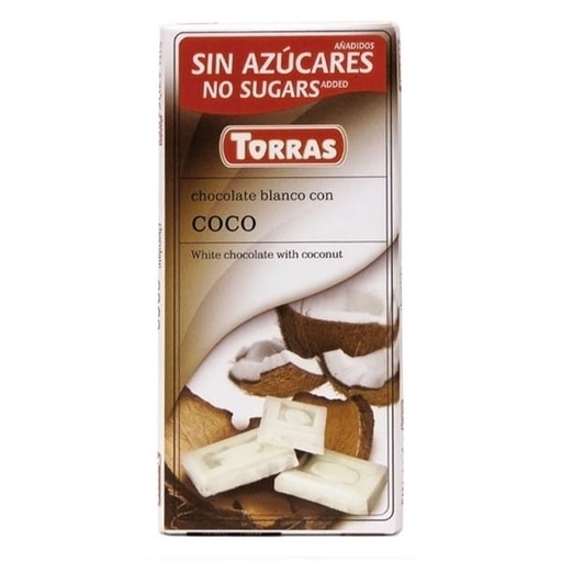 [8410342002167] Chocolat Blanc Avec Coco Et édulcorant