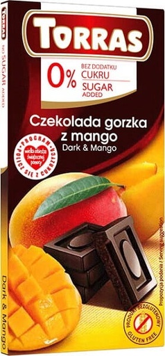 [8410342006301] Chocolate negro con mango sin azucar