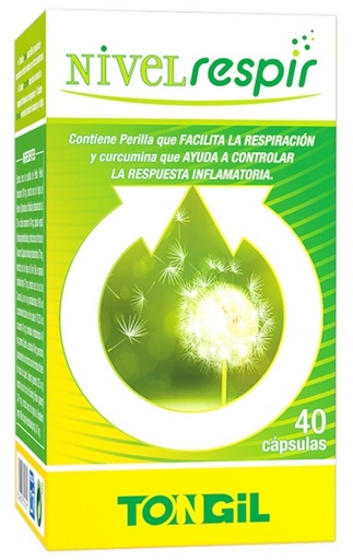[8436005301811] Nivelrespir 40 Cápsulas De Tongil